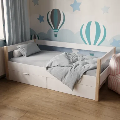 Дитяче ліжко Аврора з шухлядами 160х80см